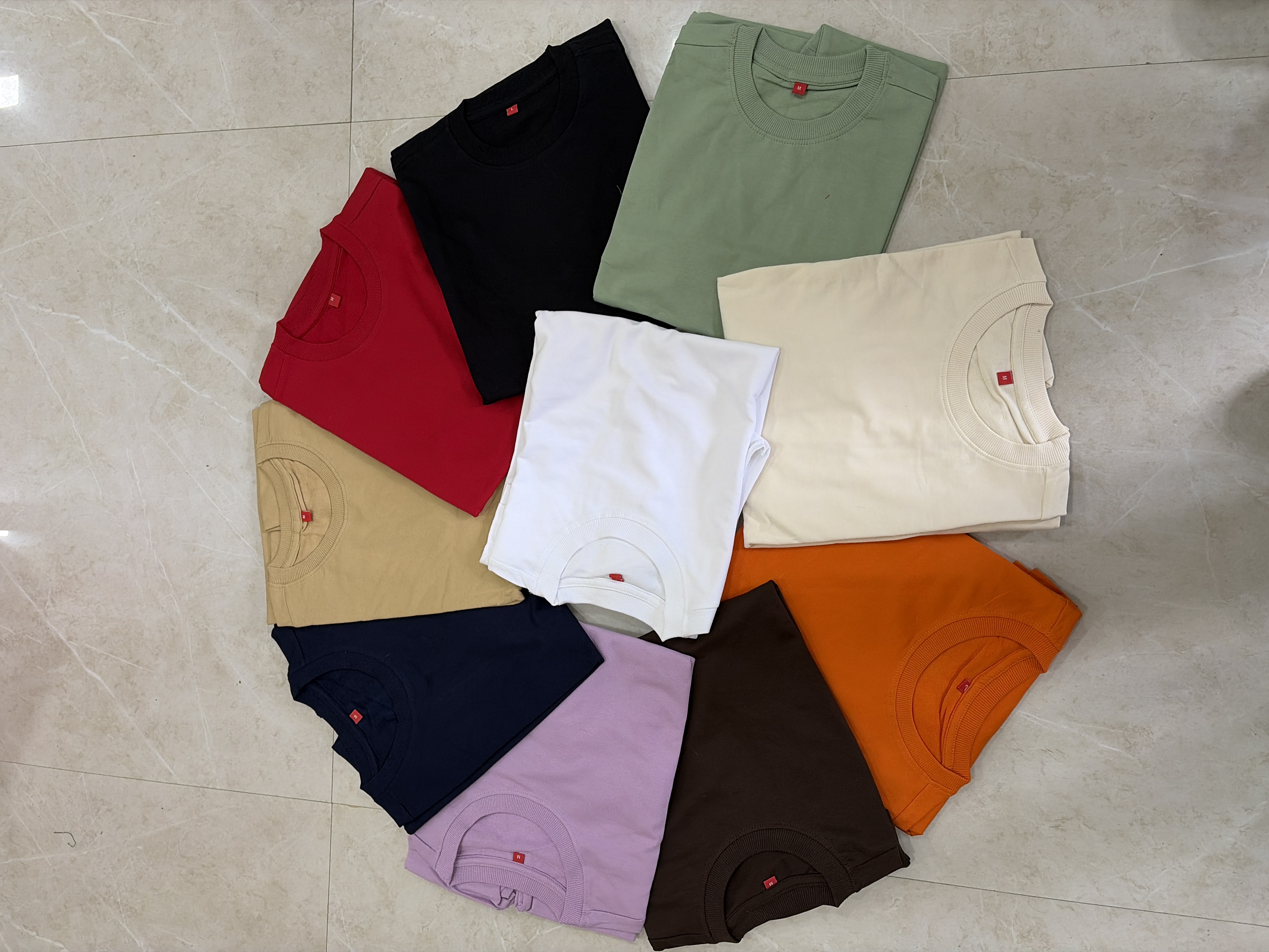 210 GSM Oversized Drop-Shoulder T-Shirt